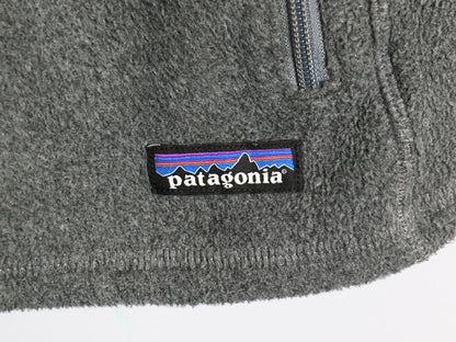 パタゴニア シンチラ フリース ベスト メンズ XL / 16年製 アウトドア フルジップ ハイネック 前開き 重ね着 裏起毛 企業 大きいサイズ 灰