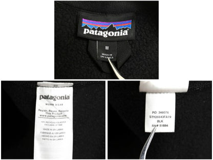 パタゴニア ベターセーター ジャケット レディース М / 古着 19年製 アウトドア 裏起毛 フリース セーター フルジップ ブルゾン ブラック