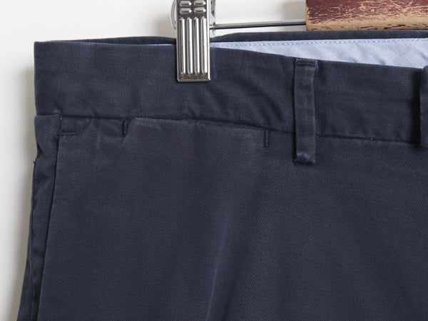 ポロ ラルフローレン チノ パンツ メンズ 36 30 / STRETCH SLIM FIT スラックス ノータック スリム ストレート チノパン ボトムス ネイビー