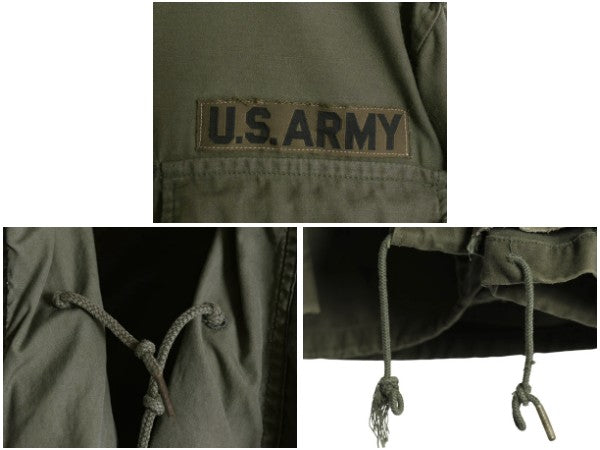 60s  ALPHA社製 米軍実物 US ARMY M-65 フィールド ジャケット SMALL SHORT / 69年製 ヴィンテージ ミリタリー ジャンパー 軍物 2nd アルミ