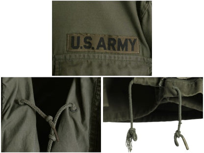60s  ALPHA社製 米軍実物 US ARMY M-65 フィールド ジャケット SMALL SHORT / 69年製 ヴィンテージ ミリタリー ジャンパー 軍物 2nd アルミ