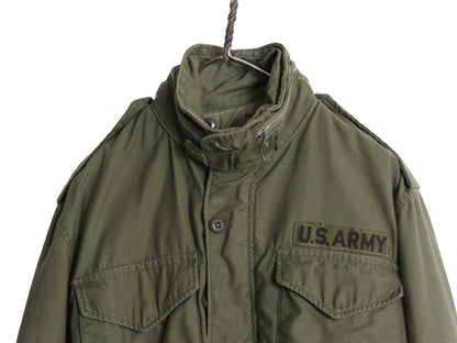 60s  ALPHA社製 米軍実物 US ARMY M-65 フィールド ジャケット SMALL SHORT / 69年製 ヴィンテージ ミリタリー ジャンパー 軍物 2nd アルミ
