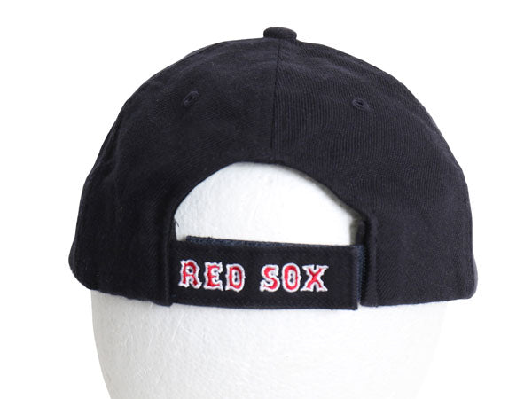 デッドストック ナイキ レッドソックス ベースボール キャップ フリーサイズ 帽子 MLB オフィシャル 大リーグ 野球 スウッシュ 6パネル 紺