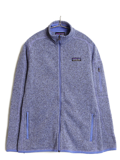 パタゴニア ベターセーター ジャケット レディース M / 古着 19年製 アウトドア 裏起毛 フリース セーター フルジップ ブルゾン ハイネック
