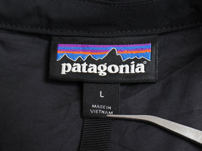 パタゴニア ユカイア ダウン ハイブリッド ジャケット メンズ L / 17年製 600フィル ナイロン キルティング ストレッチ フルジップ 黒 無地