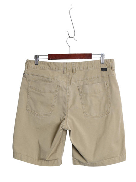 ノースフェイス チノ ショートパンツ メンズ 32 古着 アウトドア ストレッチ コットン ショーツ 短パン ハーフパンツ ノータック ベージュ