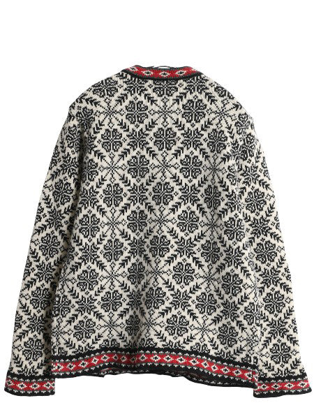 00s エルエルビーン ノルディック ニット カーディガン レディース M / オールド アウトドア メリノ ラム ウール セーター 前開き 羽織り