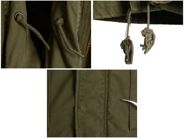 70s 米軍実物 US ARMY M-65 フィールド ジャケット MEDIUM REGULAR 74年製 ヴィンテージ ミリタリー 3rd ブラス 軍物 ブルゾン ジャンパー