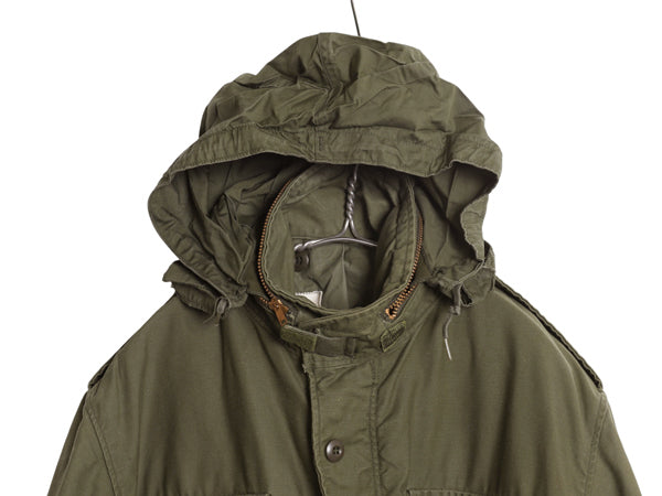 70s 米軍実物 US ARMY M-65 フィールド ジャケット MEDIUM REGULAR 74年製 ヴィンテージ ミリタリー 3rd ブラス 軍物 ブルゾン ジャンパー
