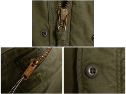 70s 米軍実物 US ARMY M-65 フィールド ジャケット MEDIUM REGULAR 74年製 ヴィンテージ ミリタリー 3rd ブラス 軍物 ブルゾン ジャンパー