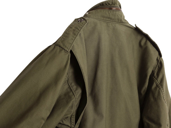 70s 米軍実物 US ARMY M-65 フィールド ジャケット MEDIUM REGULAR 74年製 ヴィンテージ ミリタリー 3rd ブラス 軍物 ブルゾン ジャンパー