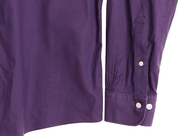 ブルックスブラザーズ 長袖 ボタンダウン シャツ メンズ L / 長袖シャツ コットン オックスフォード ストレッチ ノーアイロン ワンポイント