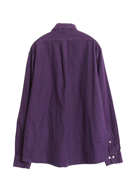 ブルックスブラザーズ 長袖 ボタンダウン シャツ メンズ L / 長袖シャツ コットン オックスフォード ストレッチ ノーアイロン ワンポイント