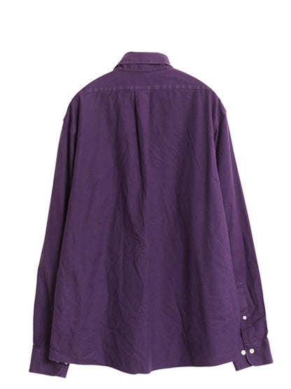 ブルックスブラザーズ 長袖 ボタンダウン シャツ メンズ L / 長袖シャツ コットン オックスフォード ストレッチ ノーアイロン ワンポイント