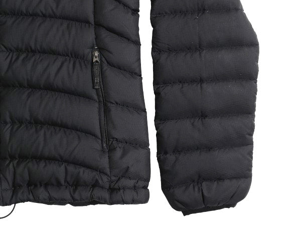パタゴニア ダウン セーター キッズ XL レディース XS 程 11年製 アウトドア 600フィル ナイロン ジャケット ハイネック ブルゾン ブラック