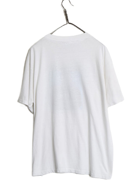 80s USA製 ★ フランク シナトラ フォト イラスト プリント Tシャツ メンズ XXL 小さめ XL 程/ ヴィンテージ バンド ジャズ 音楽 俳優 白