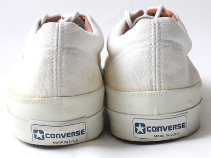 80's USA製 Converse コンバース スキッドグリップ 白 ホワイト (12 30.5cm)