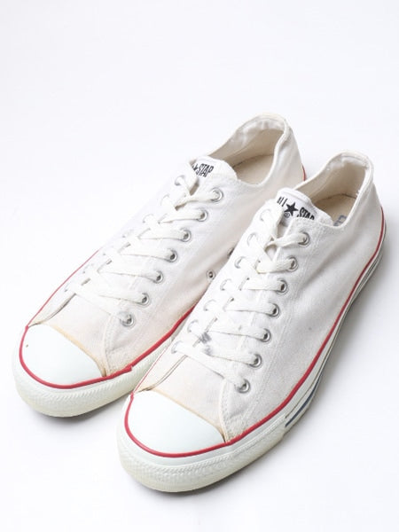 90's USA製 Converse コンバース オールスター ローカット オプティカルホワイト (13 31.5cm)