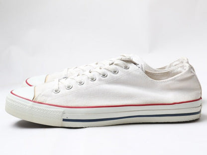 90's USA製 Converse コンバース オールスター ローカット オプティカルホワイト (13 31.5cm)