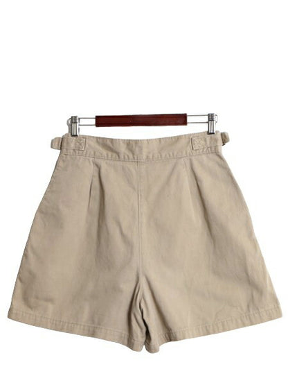 80s USA製 ★ エルエルビーン グルカ タイプ ショートパンツ レディース L 程/ 80年代 ヴィンテージ LLBEAN アウトドア サファリ ショーツ