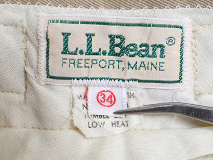 80s ★ エルエルビーン グルカ タイプ ショートパンツ メンズ 34 / 古着 80年代 ヴィンテージ LLBEAN アウトドア サファリ ショーツ 短パン