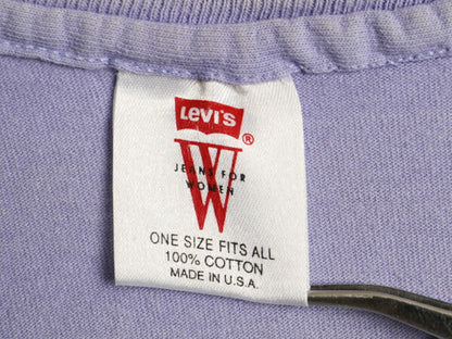 90s Levis リーバイス アート プリント 半袖 Tシャツ (L程)