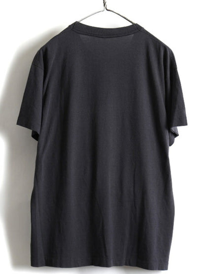 80s スカル プリント 半袖 Tシャツ (XL)