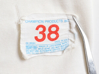 70's Champion チャンピオン レーヨン 半袖 フットボール Tシャツ (38)