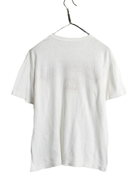 50s ★ 企業物 キャラクター イラスト プリント Tシャツ メンズ M 程/ ヴィンテージ 当時物 ビール 100% コットン カットソー グラフィック