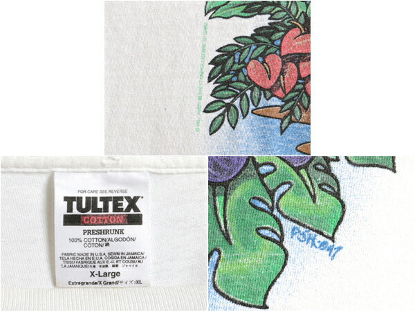 90s Jimmy Buffett ジミー バフェット ツアー プリント 半袖 Tシャツ (XL)