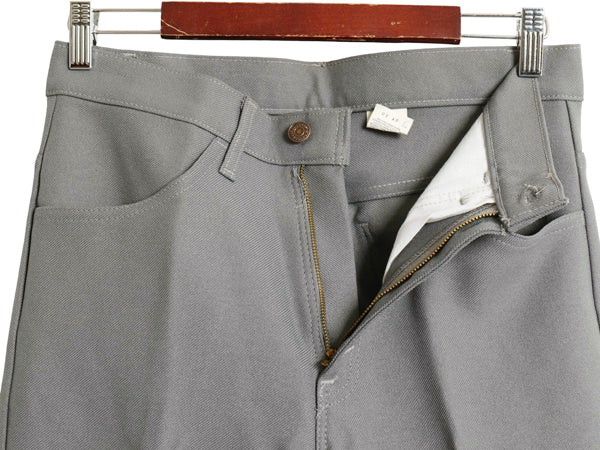 デッドストック 90s USA製 リーバイス ポリ フレア パンツ メンズ 31 30 新品 オールド 517 スタプレ ノータック スラックス ブーツカット