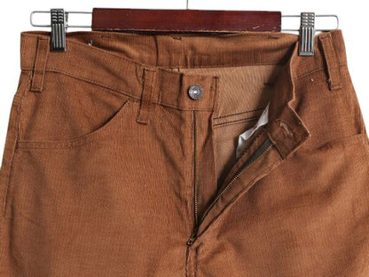 デッドストック 80s ★ リーバイス 519 コーデュロイ パンツ メンズ 30 32 新品 USA製 80年代 ヴィンテージ Levis スリム ストレート 細畝