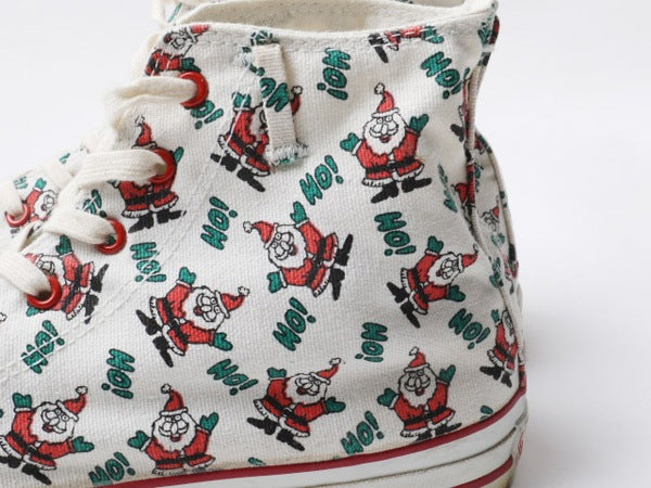 90's Converse コンバース All Star オールスター Hi クリスマス柄 (10 1/2 29cm)