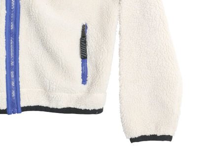 ポロ ラルフローレン ノルディック パイル フリース ジャケット レディース M / 古着 フルジップ ハイネック ジャンパー ボア マルチカラー