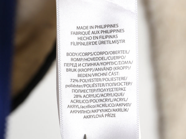 ポロ ラルフローレン ノルディック パイル フリース ジャケット レディース M / 古着 フルジップ ハイネック ジャンパー ボア マルチカラー