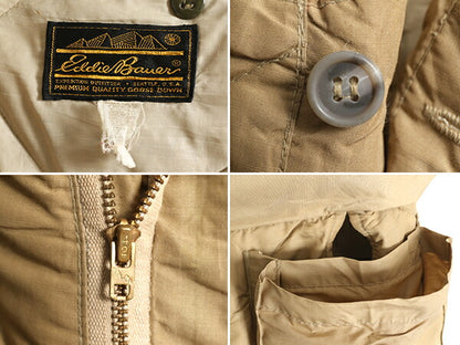 70s 80s ★ エディバウアー カラコラム ダウン パンツ メンズ XL 程/ ヴィンテージ EDDIE BAUER DOWN KARAKORAM アウトドア キルティング