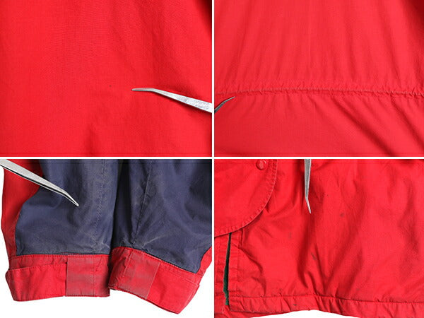 90s ★ ポロ ラルフローレン コットン マウンテン パーカー ジャケット メンズ L 90年代 POLO フリース ライナー付き マンパ ハーフ コート
