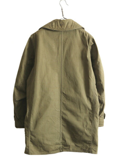 40s ★ 米軍実物 US ARMY M-1943 マッキーノ コート メンズ S 程/ ヴィンテージ ジープ マッキノー ジャケット ダブルブレスト ミリタリー