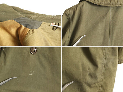 40s ★ 米軍実物 US ARMY M-1943 マッキーノ コート メンズ S 程/ ヴィンテージ ジープ マッキノー ジャケット ダブルブレスト ミリタリー