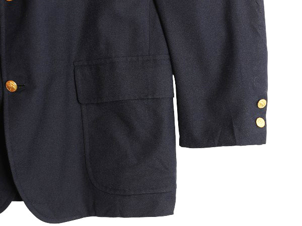 80s USA製 ブルックスブラザーズ メーカーズ テーラード ジャケット メンズ L 程/ ヴィンテージ 紺ブレ ブレザー スーツ ウール 金ボタン