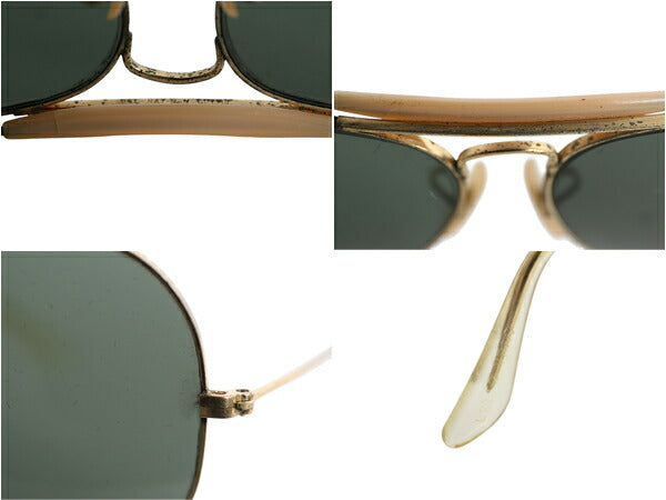 80s 90s USA製 ★ ボシュロム レイバン OUTDOORSMAN2 サングラス 62 14 ヴィンテージ B&L メガネ アビエイター ティアドロップ G-15 レンズ