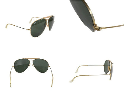 80s 90s USA製 ★ ボシュロム レイバン OUTDOORSMAN2 サングラス 62 14 ヴィンテージ B&L メガネ アビエイター ティアドロップ G-15 レンズ