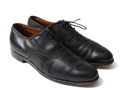 USA製 ■ ALDEN オールデン 932 本革 レザー プレーントゥ シューズ 10 A/C 28cm 靴 革靴 内羽根 カーフ 黒 ドレス フォーマル 別注 モデル
