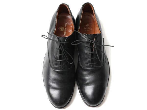 USA製 ■ ALDEN オールデン 932 本革 レザー プレーントゥ シューズ 10 A/C 28cm 靴 革靴 内羽根 カーフ 黒 ドレス フォーマル 別注 モデル