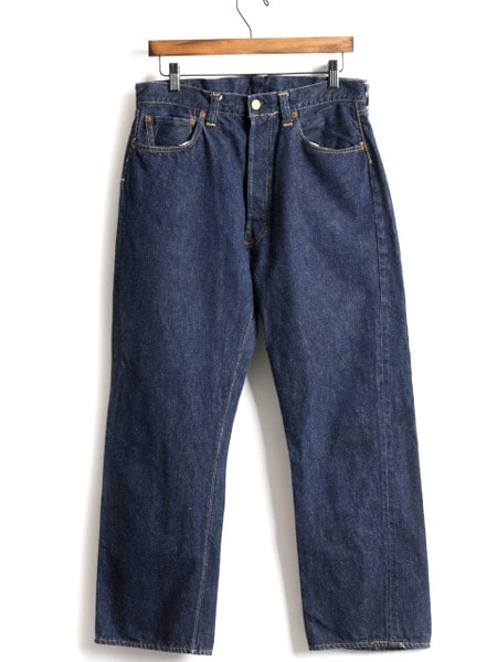 革パッチ 50s ★ リーバイス 501XX デニム パンツ 実寸 32 28 表記 35 31 ビンテージ Levis BIGE 耳付き 赤耳 レザーパッチ 両面 ジーパン