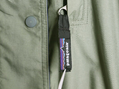 90s ★ パタゴニア ガイド パーカー レディース M 98年製 オールド ジャケット 中綿 ナイロン ハーフコート ジャンパー フルジップ 廃盤 緑