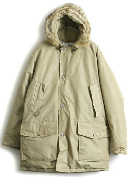 70's USA製 Woolrich ウールリッチ アークティック パーカー グース ダウン ジャケット (M)