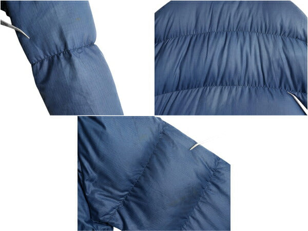 70s 茶タグ ★ ノースフェイス ナイロン ダウン ジャケット メンズ XL ヴィンテージ USA製 The North Face アウトドア ハイネック ブルゾン