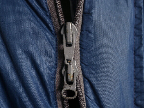 70s 茶タグ ★ ノースフェイス ナイロン ダウン ジャケット メンズ XL ヴィンテージ USA製 The North Face アウトドア ハイネック ブルゾン