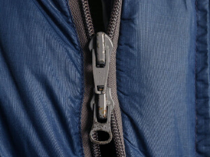 70s 茶タグ ★ ノースフェイス ナイロン ダウン ジャケット メンズ XL ヴィンテージ USA製 The North Face アウトドア ハイネック ブルゾン